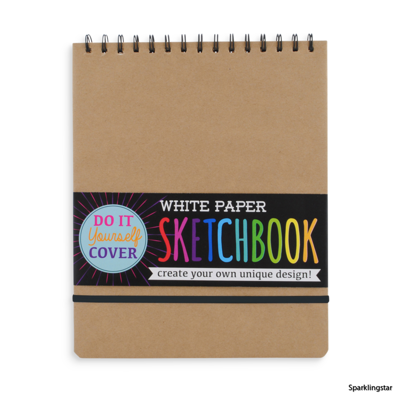 Ooly White Diy Cover Sketchbook