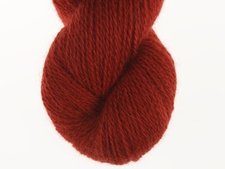 Rostig röd nr H14 50% angora / 50% merino - 7g