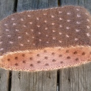 Dubbelstickat Pannband 