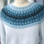 Gallret Blått jumper/kofta