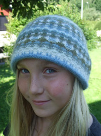 "Den Blå" hat. Photo S. Gustafsson