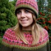Rött Ljus pullover cardigan Bohus Stickning - The Red Light hat kit english instruction