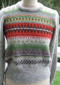 "Röda Randen" jumper. Foto S. Gustafsson