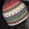 Gröna Ängen hat, tam, scarf Bohus Stickning - The Green Meadow hat or pixie hat kit english instruction