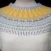 Ringdansen pullover cardigan Bohus Stickning - The Ringdance white mc pullover/cardigan kit english instruction