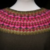 Rött Ljus pullover cardigan Bohus Stickning - The Red Light pullover/cardigan kit english instruction