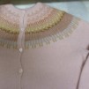 Rosa Spetskragen pullover cardigan Bohus Sticking - The Rose Lace Collar II pullover/cardigan kit english instruction