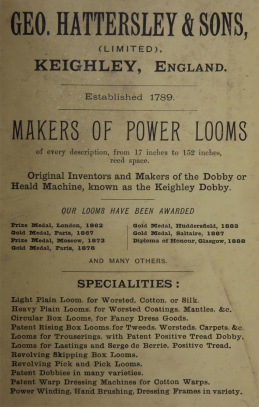 Annons från 1895 Annons från 1895