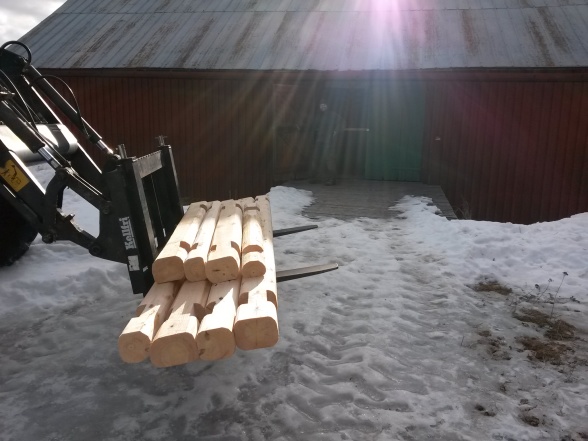 Leverans till lagret. Leverans till lagret.