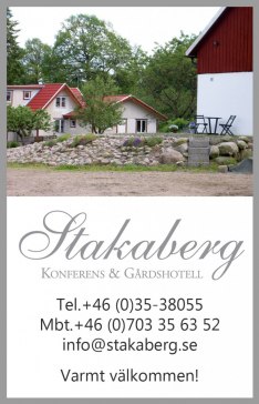 Händer på Konferens & Gårdshotell Stakaberg utanför Halmstad