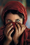 afgan girl hiding face afgan girl hiding face