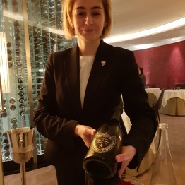 The sommelier for the evning