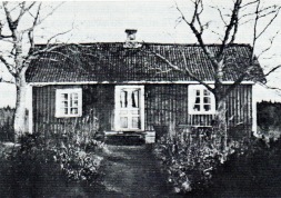 Hus som byggts 1840 i samband med skiftet
