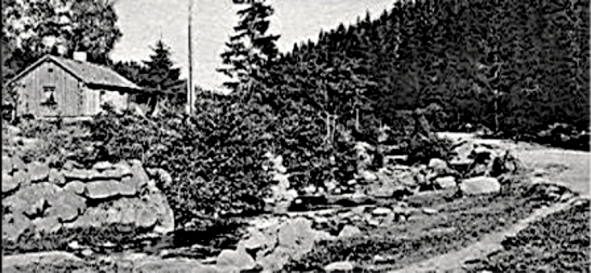 Bild från vykort ur Verna Anderssons samling, Ljungstorp, 2014.