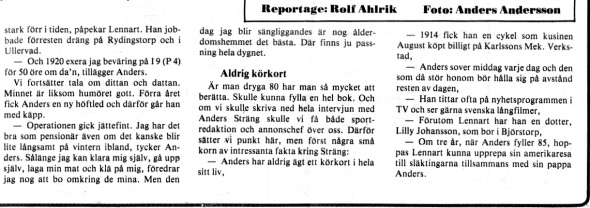 Klicka på texten för att läsa bättre! Urklipp från Gunborg Ferms samling, Ljungstorp, 2014