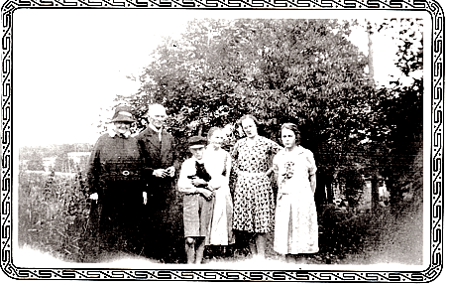 Åkersdal; gruppfoto 1930-talet Familjen Ullberg