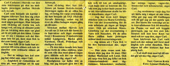Tidningsurklipp från Gunborg Ferms samling, Ljungstorp, 2014 Klicka på bilden för att läsa texten!