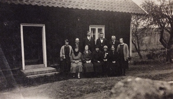 Foto från Ulla Johansso vars morfar o mormor var Karl Edwin och Emma Elisabeth Ask så hennes mor Märta Olivia är alltså född i Stenslund