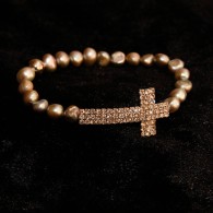 Belief Armband, Pearls for Girls