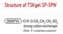 Structure of TSKgel SP-3PW Structure of TSKgel SP-3PW
