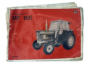 BEG Instruktionsbok MF 165