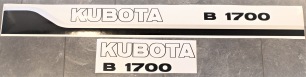 OUTLET Dekalsats Kubota B1700 - 