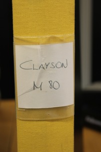 BEG. Reservdelsbok Clayson M 80
