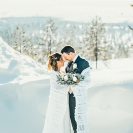 Vinterbröllop Fotograf