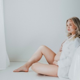 gavidfotografering med avskalad stil