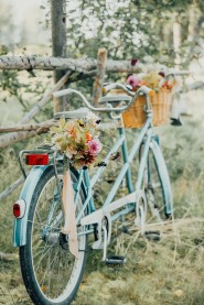 minifotografering med tandemcykel