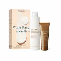 Kit: Warm Tonka & Vanilla Body Duo ELEMIS tar tillbaka våra mest populära dofter i dessa kroppsvårdsduos som kommer i en begränsad upplaga och är förpackade i ett fint gåvokit. - Warm Tonka & Vanilla Body Duo