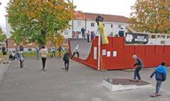 Kålltorpsrampen - på Björcksgatan Kålltorpsrampen - på Björcksgatan