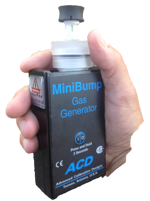 Minibump Gasgenerator för klordioxid, H2S