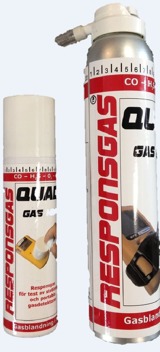 Responsgas Quad gas mix som aerosol