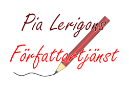 Pia Lerigons Författartjänst