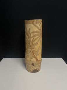 43371. Asiatisk pensel Vas bambu