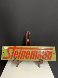 44741. Steinemann maskin skylt