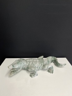46961. Krokodil skulptur