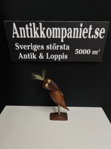 52391. Teak fågel dansk