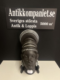 61561. Afrikansk kvinna Skulptur