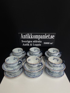 62291. Ostindia kaffekoppar + fat