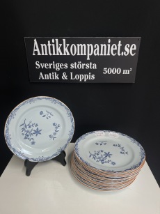 62301. Ostindia assietter 12st