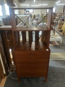 62461. Hylla teak