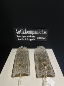 63771. Carl Fagerlund Orrefors vägglampetter