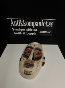 63981. Mask Bemålad trä