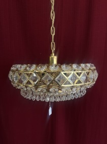 64151. Kristall lampa