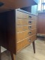 64582. Teak hyllsystem