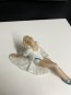 66861. Liggande ballerina, porslins figurin
