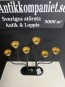 67001. Ljusstake Ystad metall