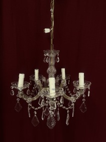 67881. Ljuskrona Maria Theresa stil